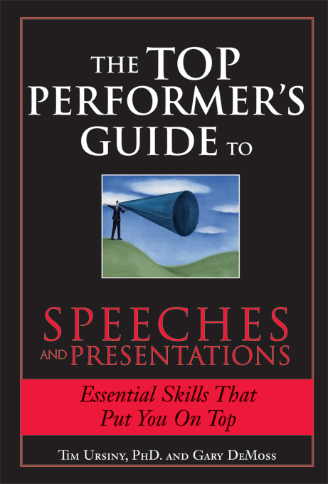 Title details for The Top Performer's Guide to Speeches and Presentations by Tim Ursiny - Available
